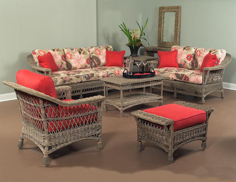 Bar Harbor Wicker Furniture Set